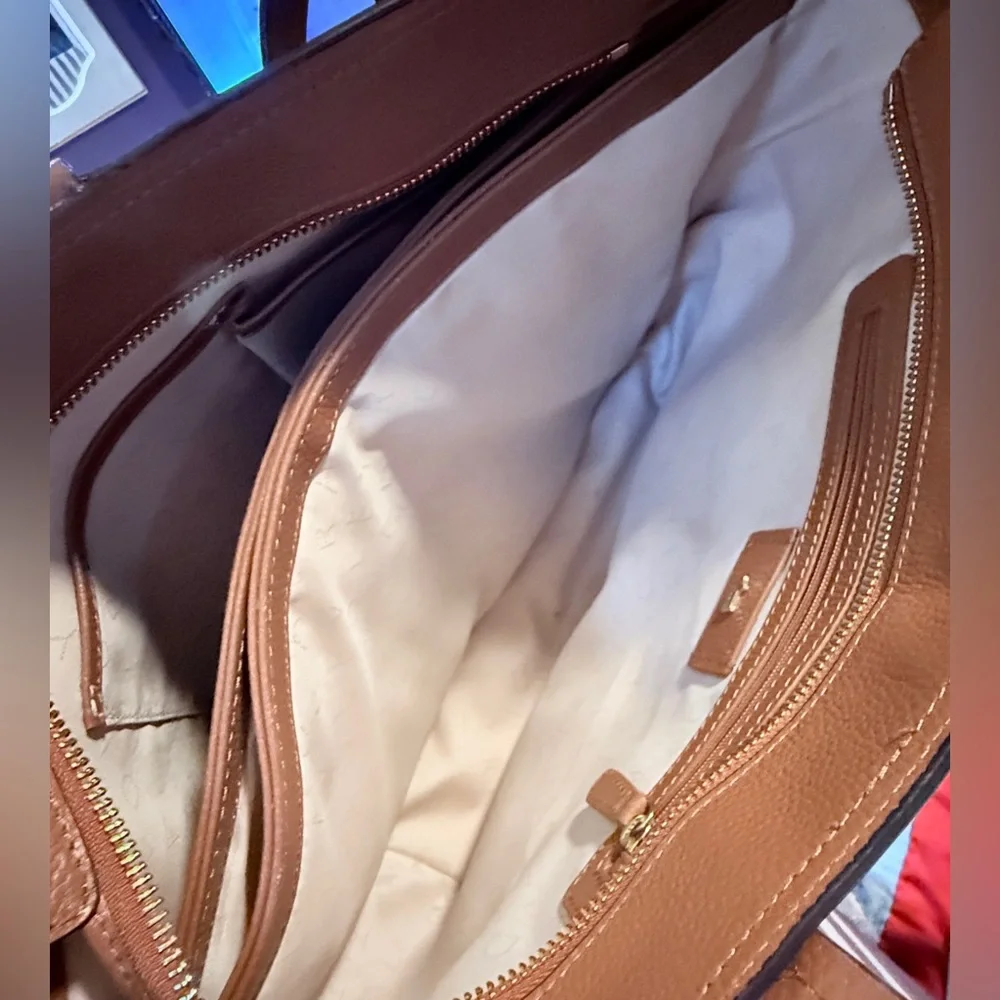 RADLEY LONDON Abingdon Road leather tote bag w/laptop sleeve Women’s work bag